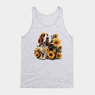 Basset Hound Tank Top